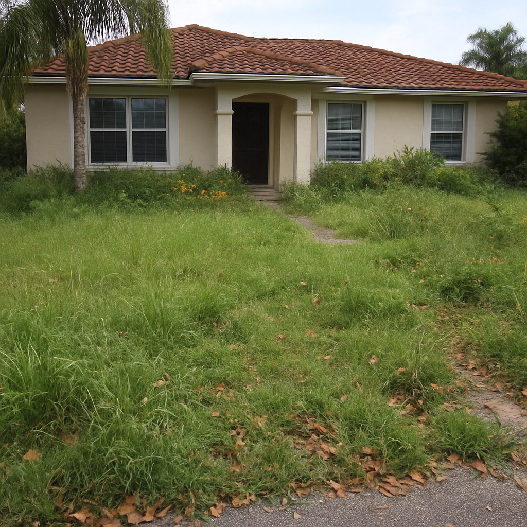 Before Landscaping
